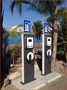 car charging station